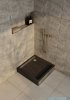 Schedpol Schedline Favory Plus brodzik kwadratowy 90x90x16cm Black Stone 3ST.F1K-9090/C/ST